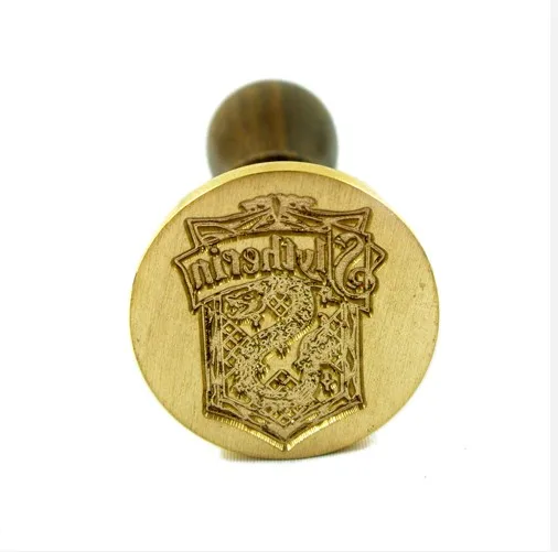 New Personalized Harry Potter Gryffindor Badge Wax Brass Seal Stamp Freeshipping